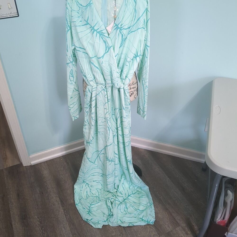 ByEgreis Chanel Jumpsuit blue tropical medium NEW with tags